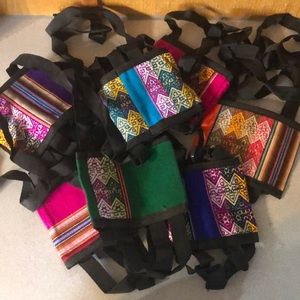 Handmade water bottle carrier holder